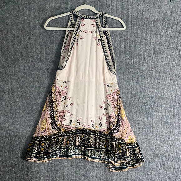 Free People White and Black Mini Dress - Picture 3 of 13